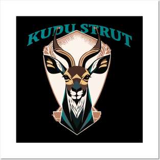 Kudu Strut Posters and Art